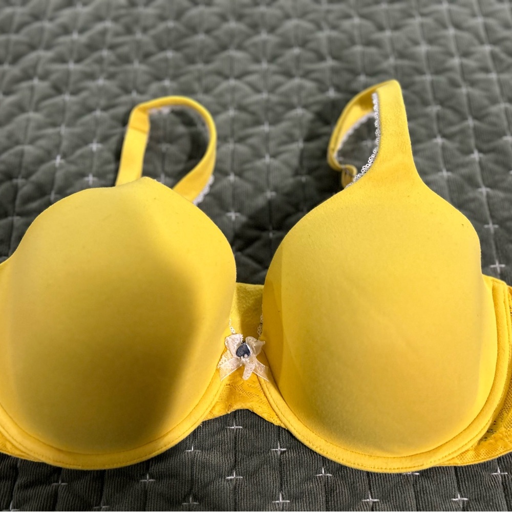 Body By Victoria Lined Perfect Coverage Bra From Victorias Secret Sz 36D